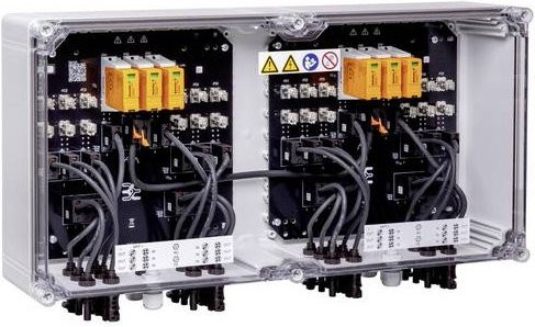 Weidmüller Generatoranschlusskasten PVN DC 3IF 3O 2MPP SPD1R EVO 2925840000 transparent - Bild 1