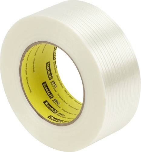 Scotch 8915T24 Filament-Klebeband Transparent mit Glasfasern, Breite: 24 mm, Länge: 55 m - Bild 1