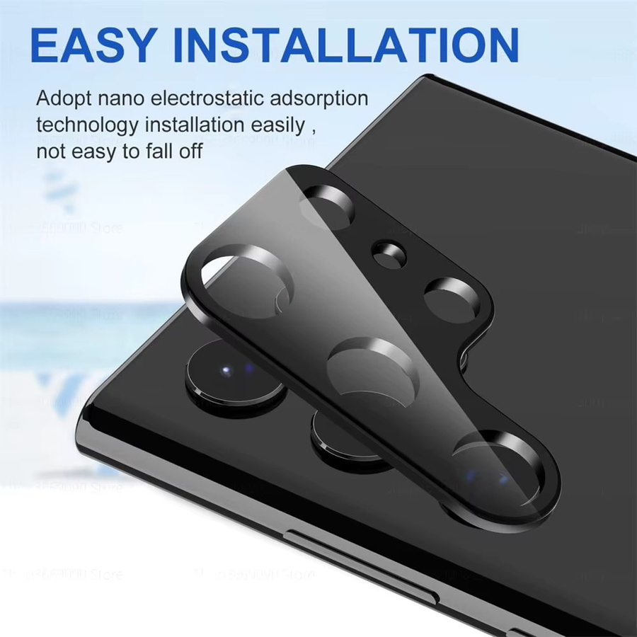 Samsung Galaxy Kamera Objektiv Schutz aus gehärtetem Glas für S26 Ultra S25 S24 S23 und A-Serie - Bild 3