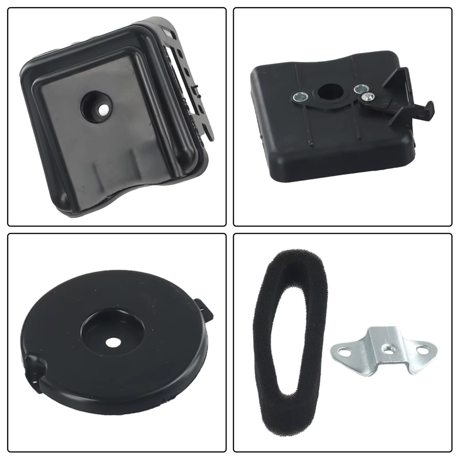 Vibratite Luftfilter Kit für Rasenmäher und Pinsel Cutter, passend für BC430 mit 43CC, 49CC und 52CC Motoren, Farbe: Schwarz - Bild 5