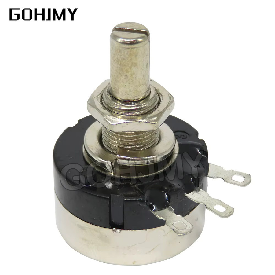 GOHJMY RV24YN RV24YN20S-B103 Single Coil Carbon Film Potentiometer Set, 2 Stück - Bild 2