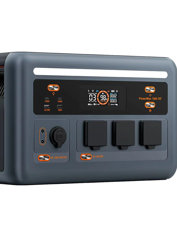 OSCAL P1800 SE Stromspeicherstation 1800W 1024Wh tragbare Solarbatterie für Camping und Outdoor - Bild 7