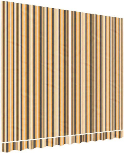 Furnicato Markisenbespannung aus Polyester, Mehrfarbig Gestreift, B: 3 m, H: 25 m - Bild 1
