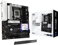 ASRock B860 Pro RS WiFi Mainboard mit DDR5, LGA1851, WiFi und Bluetooth in Schwarz - Bild 1