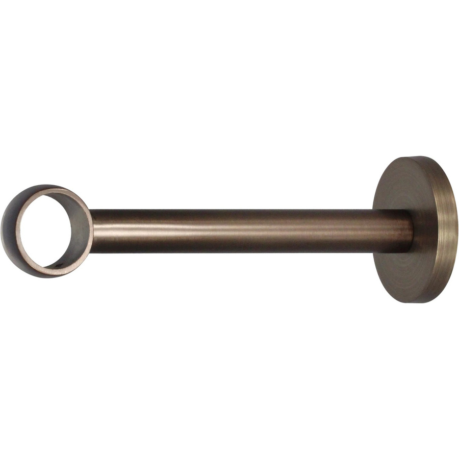 Mydeco Gardinenstangen-Halterung aus Metall in Bronze, Durchmesser: 2,5 cm, Wandabstand: 15 cm - Bild 2