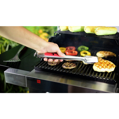 Char-Broil Comfort Grip Grillzange aus Edelstahl in Silber - Bild 3