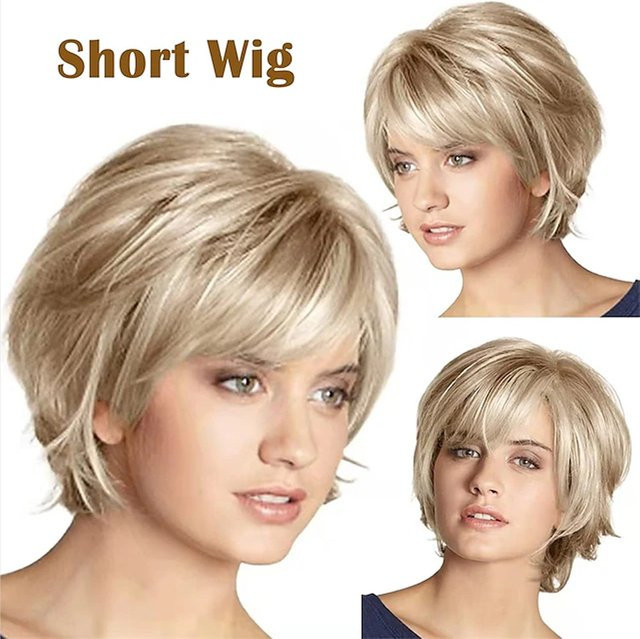 HAIRJOY Perücke mit Pony, blonde Mischung, Damen - Bild 1