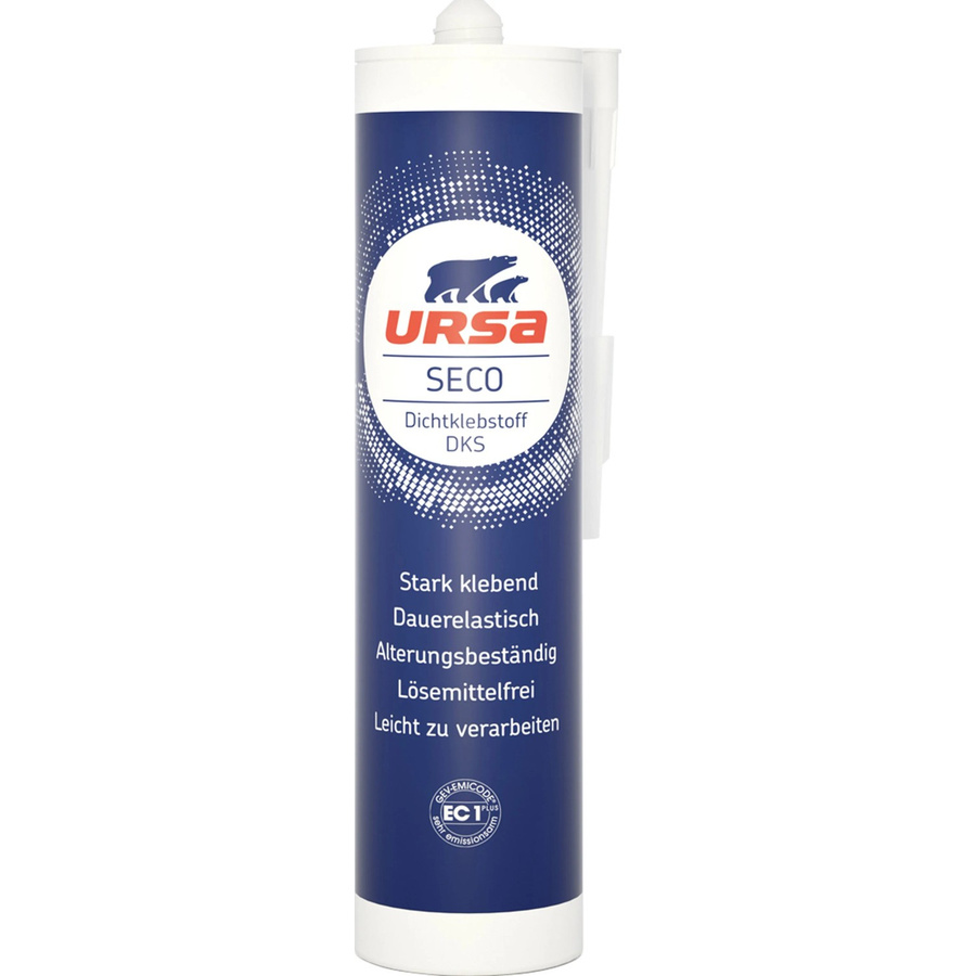 Ursa-Seco Pro DKS Dichtkleber MS-Polymer in Weiß, 310 ml - Bild 2