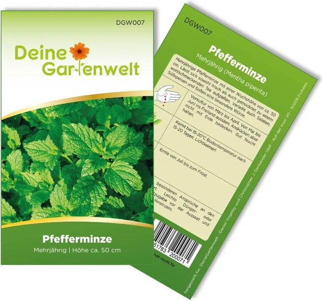 Deine Gartenwelt Pfefferminze Samen für deinen Garten - Bild 1