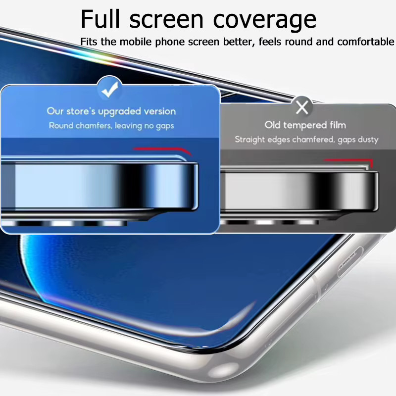 Xiaomi Gehärtetes Glas HD Screen Protector für Redmi Turbo 4 und diverse Modelle, Transparent - Bild 6