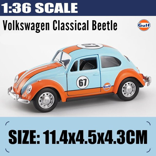 Linyi toy car Rennmodellauto, 1:43, Metall, Blau, ab 18 Jahre - Bild 1