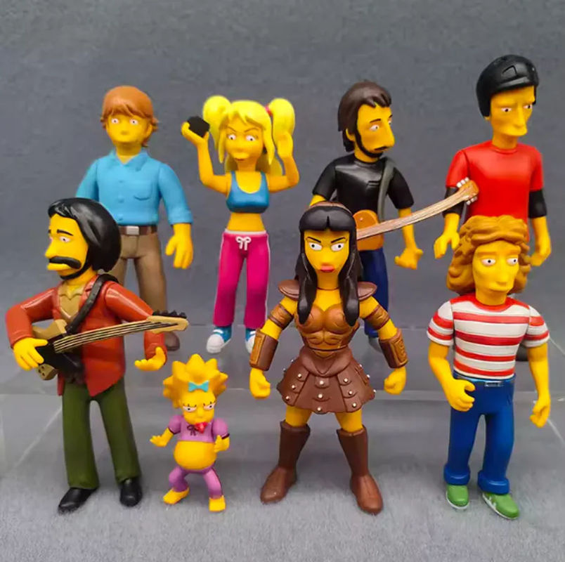 Xin Pusen Family Anime-Actionfiguren Set aus Kunststoff in Mehrfarbig als dekorative Ornamente - Bild 2