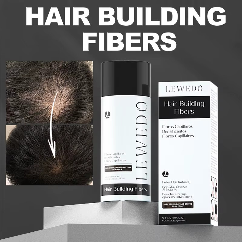 LEWEDO Keratin Haarfaser-Puder, Unisex, für ausdünnendes Haar - Bild 2