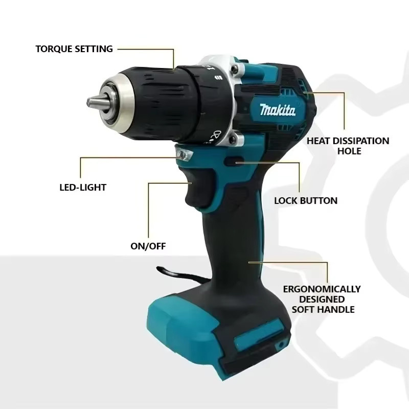 Makita DDF487 Akku-Bohrschrauber LXT bürstenlos 18V - Bild 4