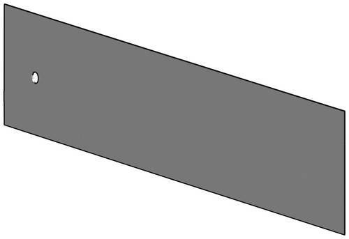 Hazet Schubladen-Unterteilung Trennblechsatz 161T-347X120/5, Grau, B/T/H: 34,7 x 12,0 x 2,5 cm - Bild 1