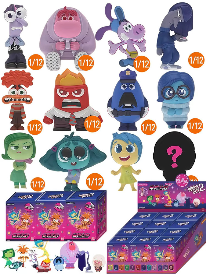 JANDOOM Disney Inside Out Anime-Figur, Reiskorn-Puppe, Einzelfigur - Bild 6