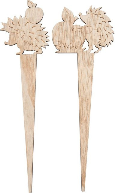 VBS Holz-Stecker Igel in Beige aus Sperrholz - Bild 1