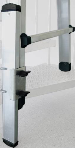 MUNK Günzburger Steigtechnik Holmverlängerung aus Aluminium in Silber - Bild 1
