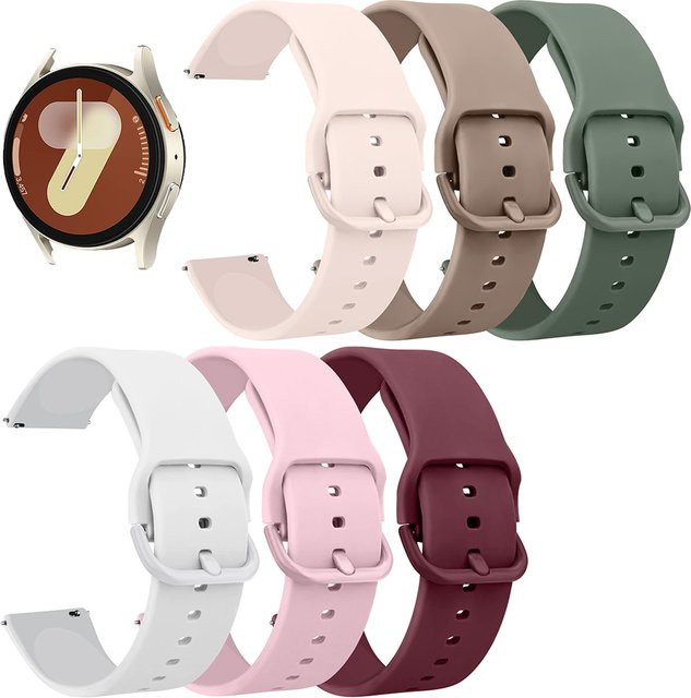 Armband Silikon, Unisex, 20mm, 22mm - Bild 1
