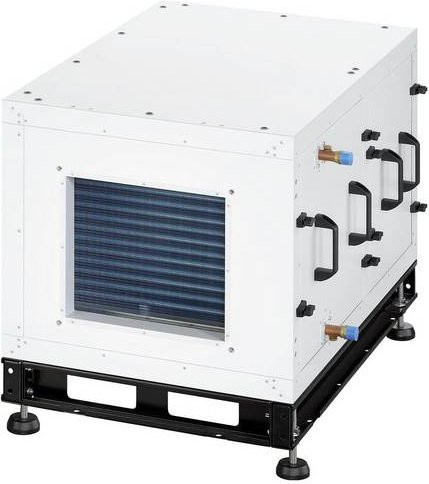 Helios Ventilator AIR1-KR KW RH mit Kühlregister Kaltwasser in Weiß und Edelstahl - Bild 1