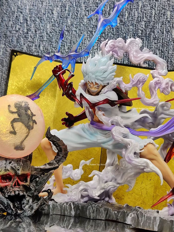 Bandai One Piece Nika Ruffy Gear 5 Actionfigur, mit Lichtkugel, 28 cm - Bild 2