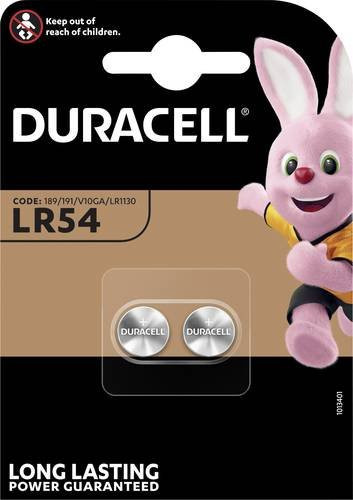 Duracell Alkaline Knopfzelle LR54 1,5V 65 mAh 2er Pack - Bild 2