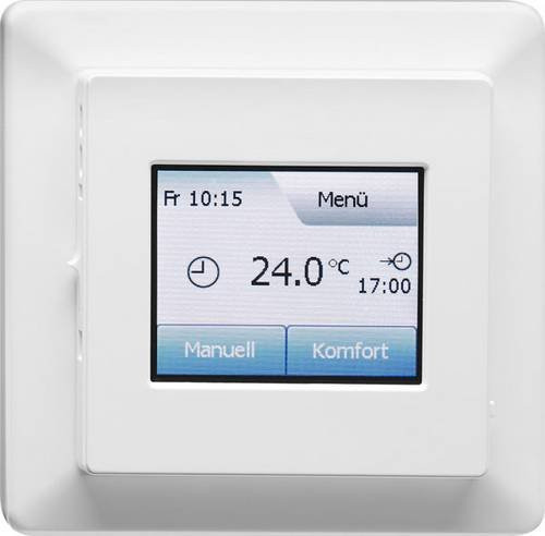 Stiebel Eltron RTF-TC Fußbodenregler Unterputz in Weiß 5 bis 35°C - Bild 1