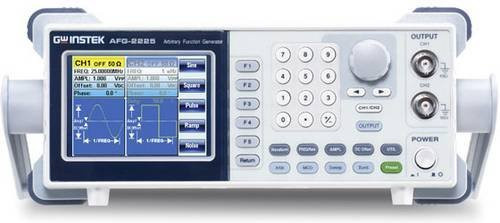 GW Instek AFG-2225 Funktionsgenerator 2-Kanal Arbiträr mit Sinus, Rechteck, Rauschen und Dreieck 0,1Hz - 25MHz netzbetrieben - Bild 1