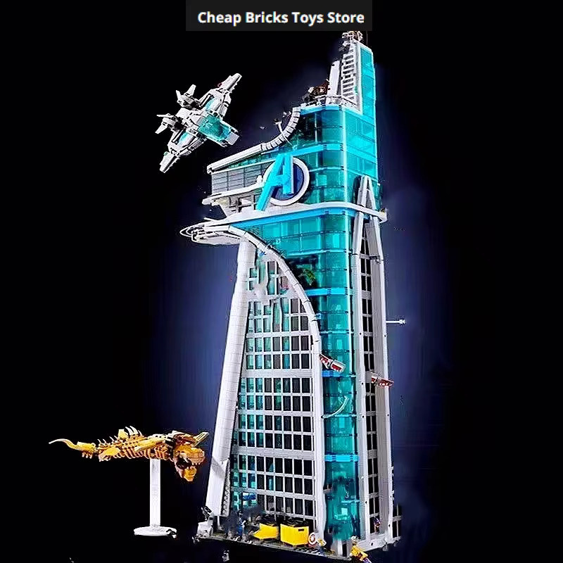 Potdemiel Avengers Tower, Bausteine-Displaymodell, Marvel - Bild 5