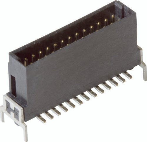 HARTING Messerleiste 15130202401000 aus Messing in Schwarz mit 2 Reihen und 220 Kontakten - Bild 1