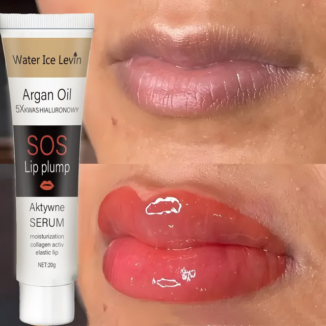 Water Ice Levin Lippenbalsam, rosa, glänzend, Unisex - Bild 1