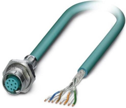 Phoenix Contact Netzwerkkabel CAT 5e SF/UTP Ethernet/LAN Blau 8 x 0.14mm² - Bild 1