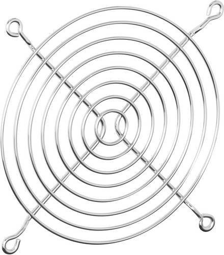 EBM Papst Lüftergitter LZ 30-3 aus Metall in Silber, Breite: 11,9 cm, Höhe: 11,9 cm - Bild 1
