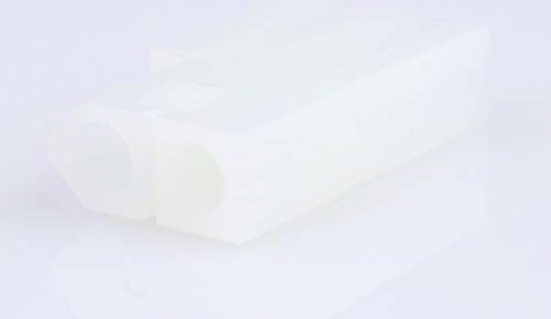 Molex Stiftgehäuse-Kabel in Beige mit 2 Polstellen und einem Rastermaß von 6,3 mm - Bild 1