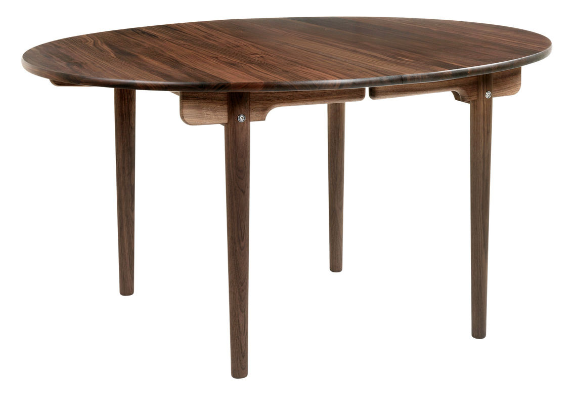 Carl Hansen & Søn CH337 Esstisch aus Massivholz in Eiche oder Walnuss, oval und ausziehbar, Braun - Bild 2