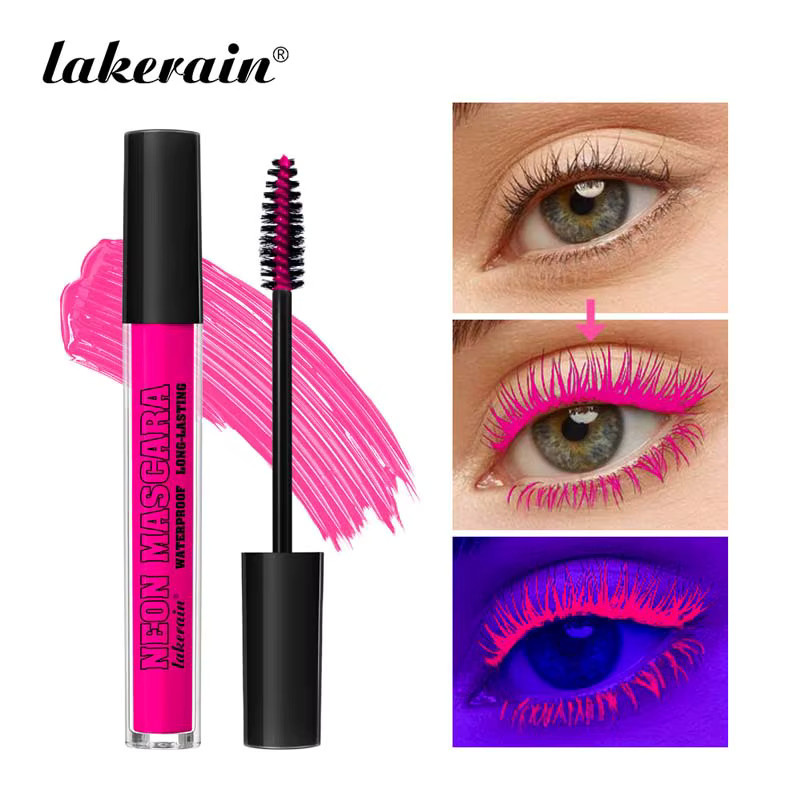 kzlet Neon-Mascara, Wasserfest, Rosa Grün Blau - Bild 4