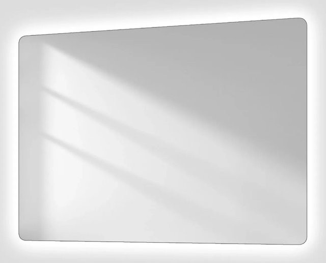 Emke LED Badspiegel mit Wandschalter in Kaltweiß, rechteckig, B: 70 cm, H: 50 cm - Bild 1