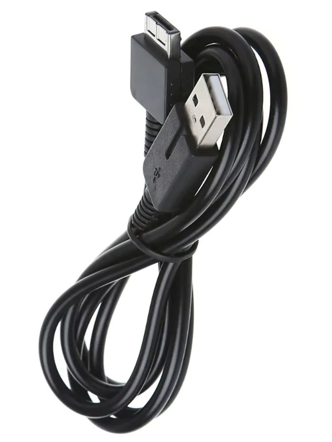 JCD USB-Ladekabel für PS Vita PSV 1000, Datenkabel und Adapter, Schwarz, Länge: 1,2 m - Bild 4