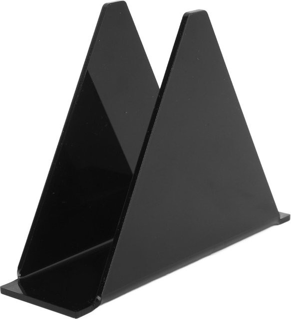 OutsideWorld Serviettenhalter aus Acryl in Schwarz für den Esstisch, vertikale Aufbewahrung für Servietten - Bild 1