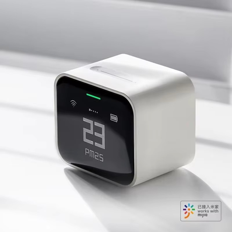 Qingping Luft Detektor Lite White CO2 PM2,5 PM10 Temperatur Feuchtigkeit Monitor mit Touchscreen und Mihome App sowie Apple HomeKit Unterstützung - Bild 6