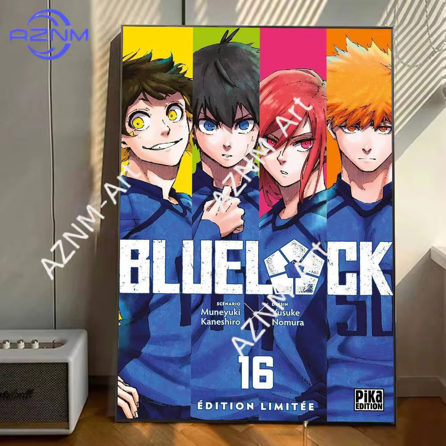 B-BLUE LOCK Isagi Yoichi Wandaufkleber von KAYOU, selbstklebender Poster-Galerie-Druck in Mehrfarbig - Bild 2