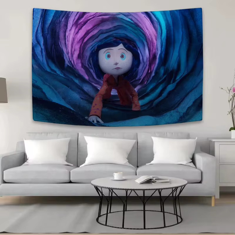VIKAMA Wanddekoration im Gothic-Fantasy-Stil, Mehrfarbig, Rechteckig, B: 70,0 cm, H: 50,0 cm - Bild 2