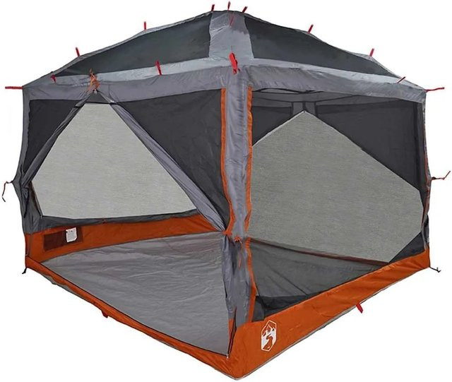 vidaXL Innenzelt Grau und Orange B/T/H: 300 x 300 x 250 cm - Bild 1