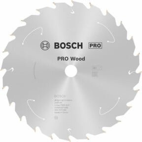 Bosch Kreissägeblatt Standard for Wood für Akkusägen, Ø 184 mm, 24 Zähne, Carbide Tipped, Silber - Bild 2