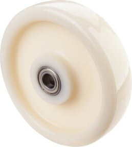 BS Kunststoffrad Rolle in Weiß (B15.256) - Bild 1