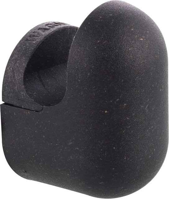 Wagner Wandhaken Hooks4home Pill aus Bio-Kunststoff, Schwarz, B: 50 mm, T: 30 mm, H: 35 mm - Bild 1