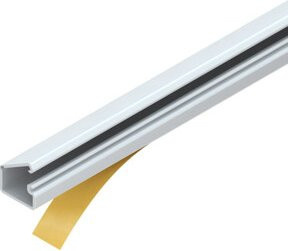 HKL Minikanal LCD86.3 in Weiß aus Kunststoff, Breite: 9,5 mm, Höhe: 10 mm - Bild 1