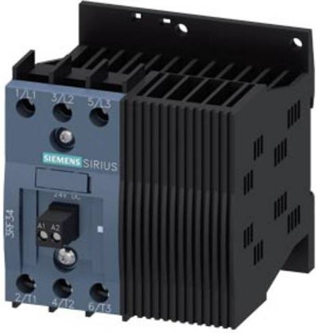 Siemens Halbleiterschütz 3RF3412-1BB24 in Grau mit 2 Schließern - Bild 1