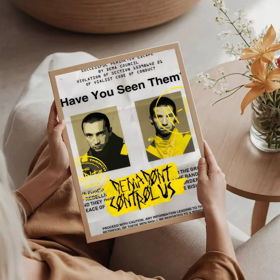 Twenty One Pilots Clancy Poster Wandkunst in HD-Qualität für deine Heimdekoration - Bild 4