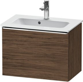 Duravit Waschtischunterschrank D-Neo Compact, Wandhängend, Nussbaum Dunkel, B/T/H: 61 x 37,2 x 44 cm - Bild 1